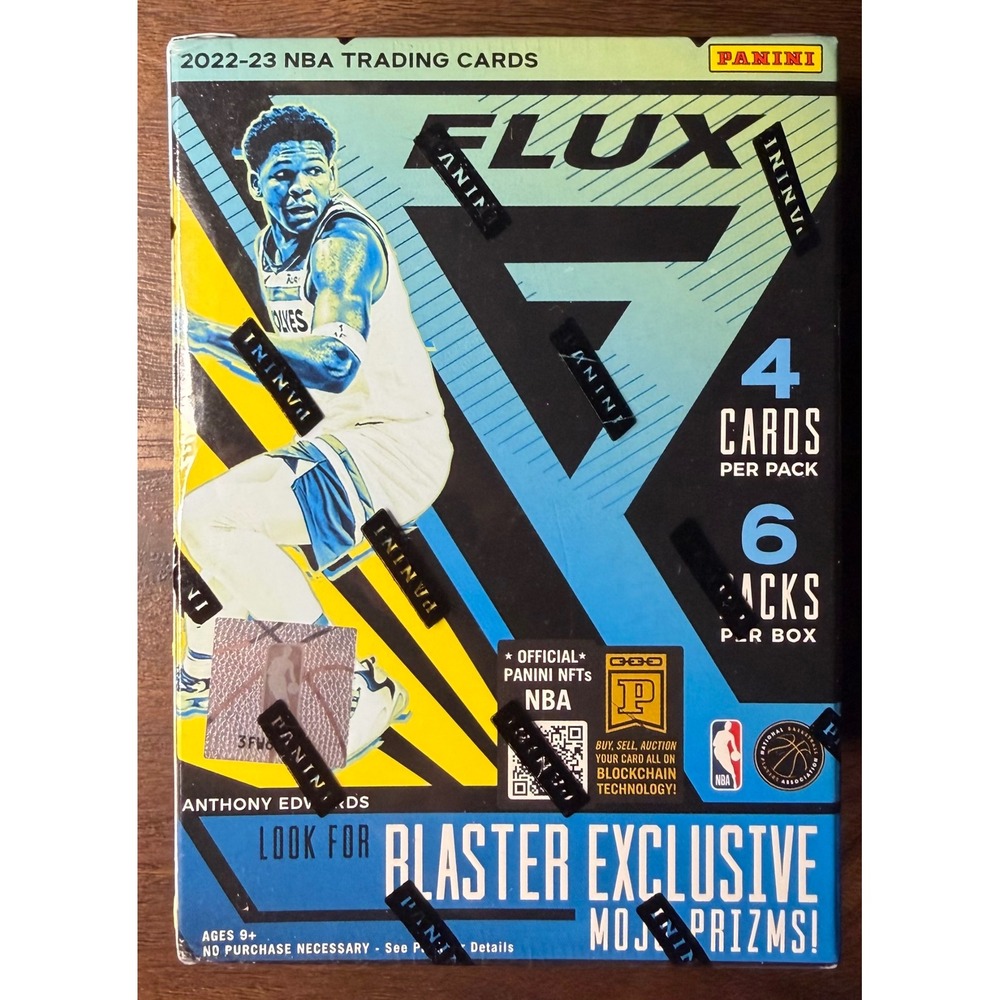 2022-23 Panini Flux NBA Basketball Blaster Box Factory Sealed 6 Packs 24 Cards